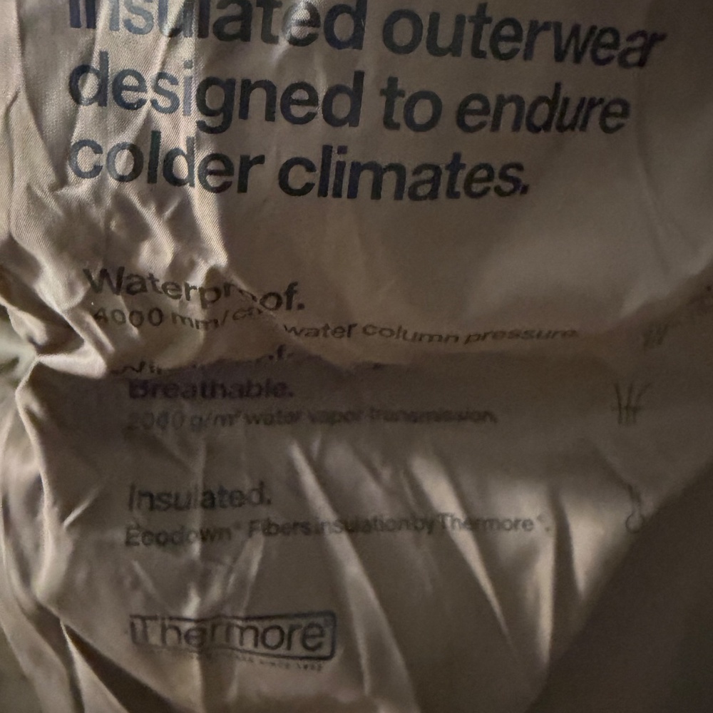 Rains Long Puffer Coat in Brown - Picture 10 of 16